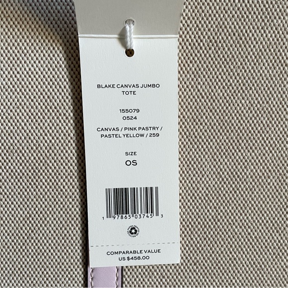 NEW, authentic Blake canvas jumbp tote bag - Picture 16 of 16